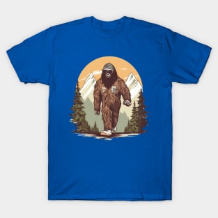 Dope Sasquatch in Nature T-Shirt